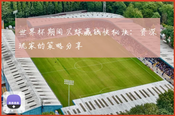 世界杯期间买球赢钱快秘诀：资深玩家的策略分享
